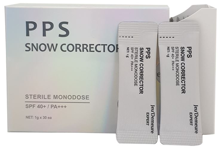 Крем из СПФ +40 JeuDerm Snow Corrector стерильные монодозы PPS